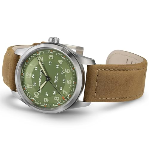 Hamilton Khaki Field Automatic Green Dial Unisex Watch H70205860