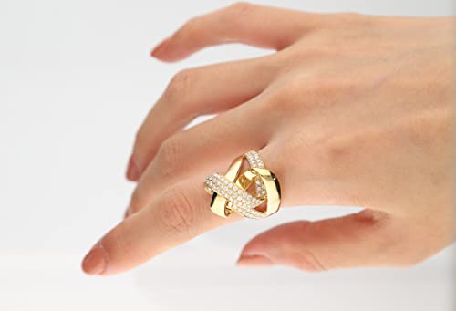 Gin & Grace 18K Yellow Gold Natural Diamond Ring for women | Ethically, authentically & organically sourced Round-cut Diamonds hand-crafted jewelry for her | Diamond Ring for women.