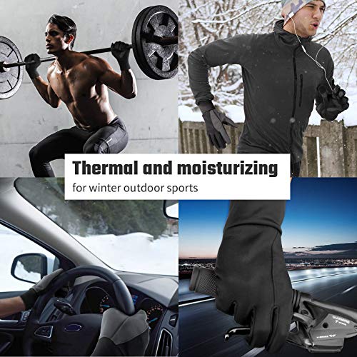FanVince Winter Gloves Touch Screen Water Resistant Thermal for Running Cycling Driving Hiking Windproof Warm Gifts for Men and Women