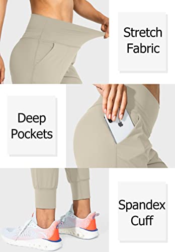 G Gradual Women s Joggers High Waisted Yoga Pants with Pockets Loose Leggings for Women Workout, Athletic, Lounge