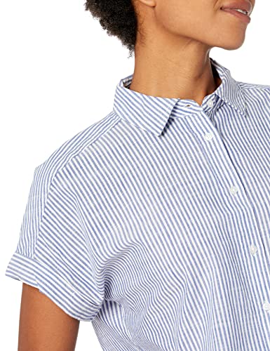 Goodthreads Women s Washed Cotton Short-Sleeve Shirt