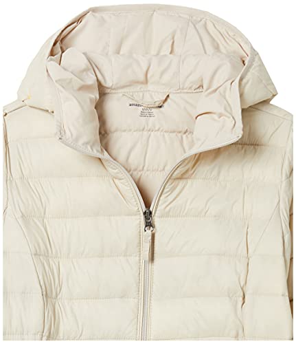 Amazon Essentials Women s Lightweight Long-Sleeve Full-Zip Water-Resistant Packable Hooded Puffer Jacket