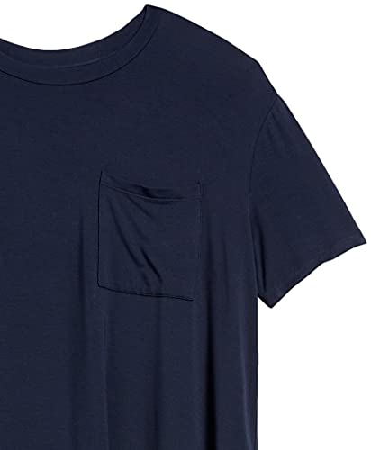 Daily Ritual Women s Jersey Oversized-Fit Short-Sleeve Pocket T-Shirt Dress