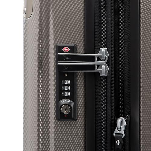 Travelpro Pathways 3 Hardside Expandable Luggage, 8 Spinner Wheels, Lightweight Hard Shell Suitcase 3 Piece Set (21/25/28), Champagne
