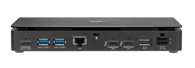 OWC 10-port Thunderbolt Pro Dock, 85W charging, Dual Thunderbolt 40 Gb/s (USB-C), USB-C and (3) USB Type A 10Gb/s, DisplayPort, 10GbE, CFexpress, SD, Single 8K or Dual 6K 60Hz Displays, For Mac and PC