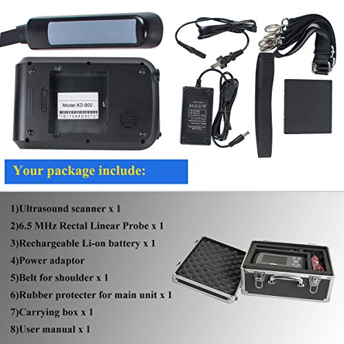 Digital Palm Smart Scanner with Rectal Probe for Veterinary US Shipment 2-5 Days Delivery