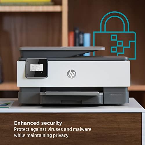HP OfficeJet 8015e Wireless Color All-in-One Printer with 6 Months Free Ink with HP+(228F5A)