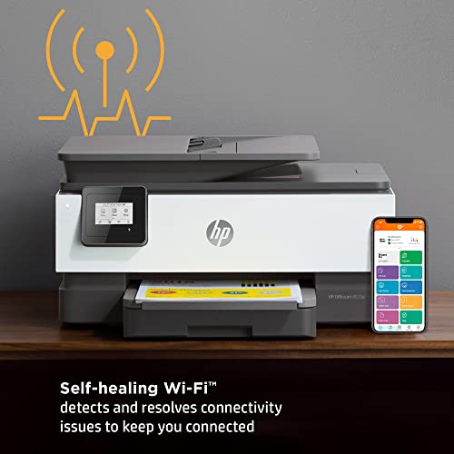 HP OfficeJet 8015e Wireless Color All-in-One Printer with 6 Months Free Ink with HP+(228F5A)