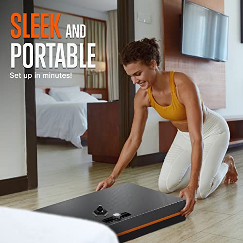 SQUATZ Pluto Fitness Board - Multifunctional Workout Device with Standard, Eccentric, and Isokinetic Training Modes, WiFi and Bluetooth Streaming, Home Gym Equipment for Full Body Workouts