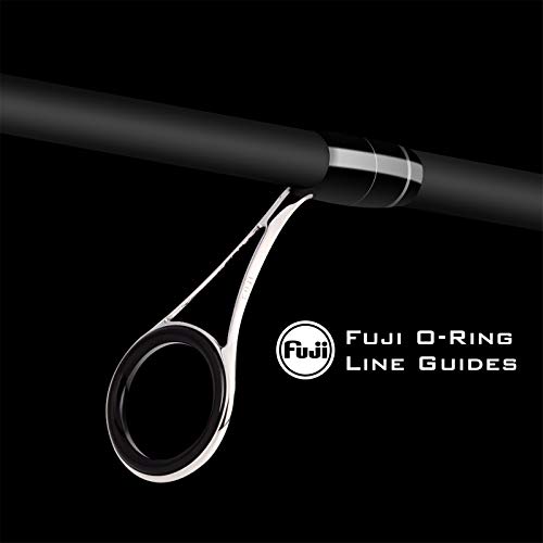 KastKing Perigee II Fishing Rods - Fuji O-Ring Line Guides, 24 Ton Carbon Fiber Casting and Spinning Rods - Two Pieces,Twin-Tip Rods and One Piece Rods