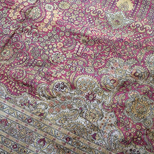Yilong Carpet 12x18ft Oversized Oriental Silk Rugs Expensive Vintage Handmade Area Rugs for Home Office