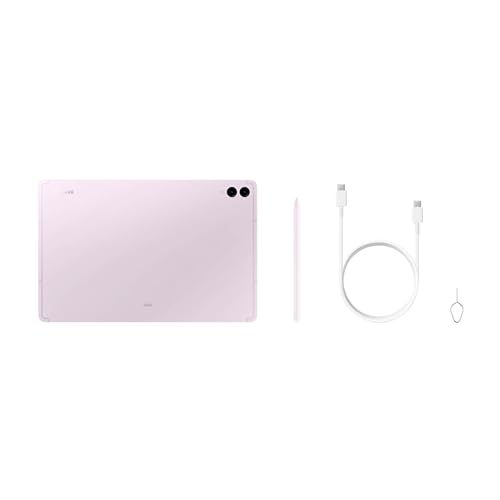 SAMSUNG Galaxy Tab S9 FE+ 12.4” 256GB Android Tablet, IP68 Water- and Dust-Resistant, Long Battery Life, Powerful Processor, S Pen, 8MP Camera, Lightweight Design, US Version, 2023, Lavender