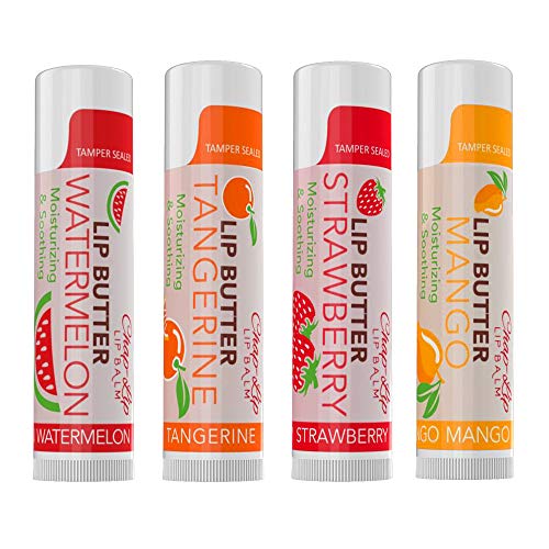 CHAP-LIP Lip Balm 60 Ct. with Fruit Flavors, Cocoa Butter, Coconut Oil | Moisturizing Vitamin E & Total Hydration Treatment & Soothing Lip Therapy (60 Ct Pack of 12)