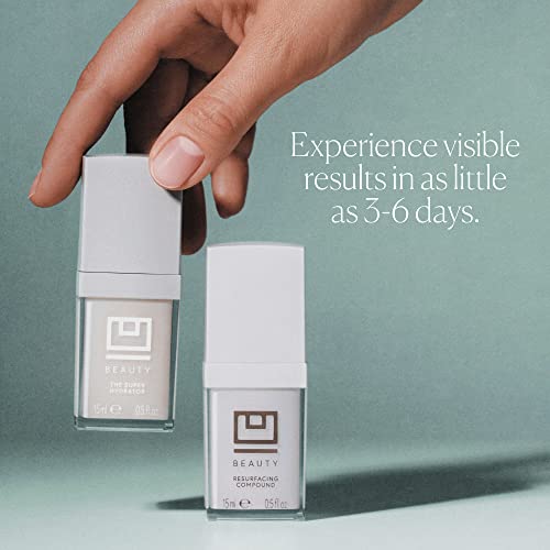 U Beauty The U Beauty Duo - anti-aging daily essence and super dose skin moisturizing skin care set, mild exfoliating and hyaluronic acid cream, to create smooth and soft skin - (2 sets) 1.7 fluid ounces (about 50.3 ml)
