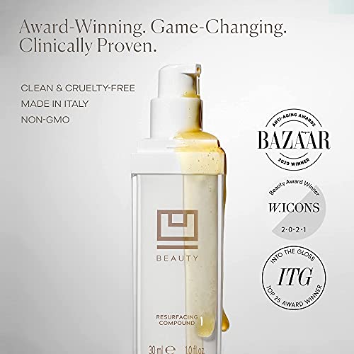U Beauty The U Beauty Duo - anti-aging daily essence and super dose skin moisturizing skin care set, mild exfoliating and hyaluronic acid cream, to create smooth and soft skin - (2 sets) 1.7 fluid ounces (about 50.3 ml)