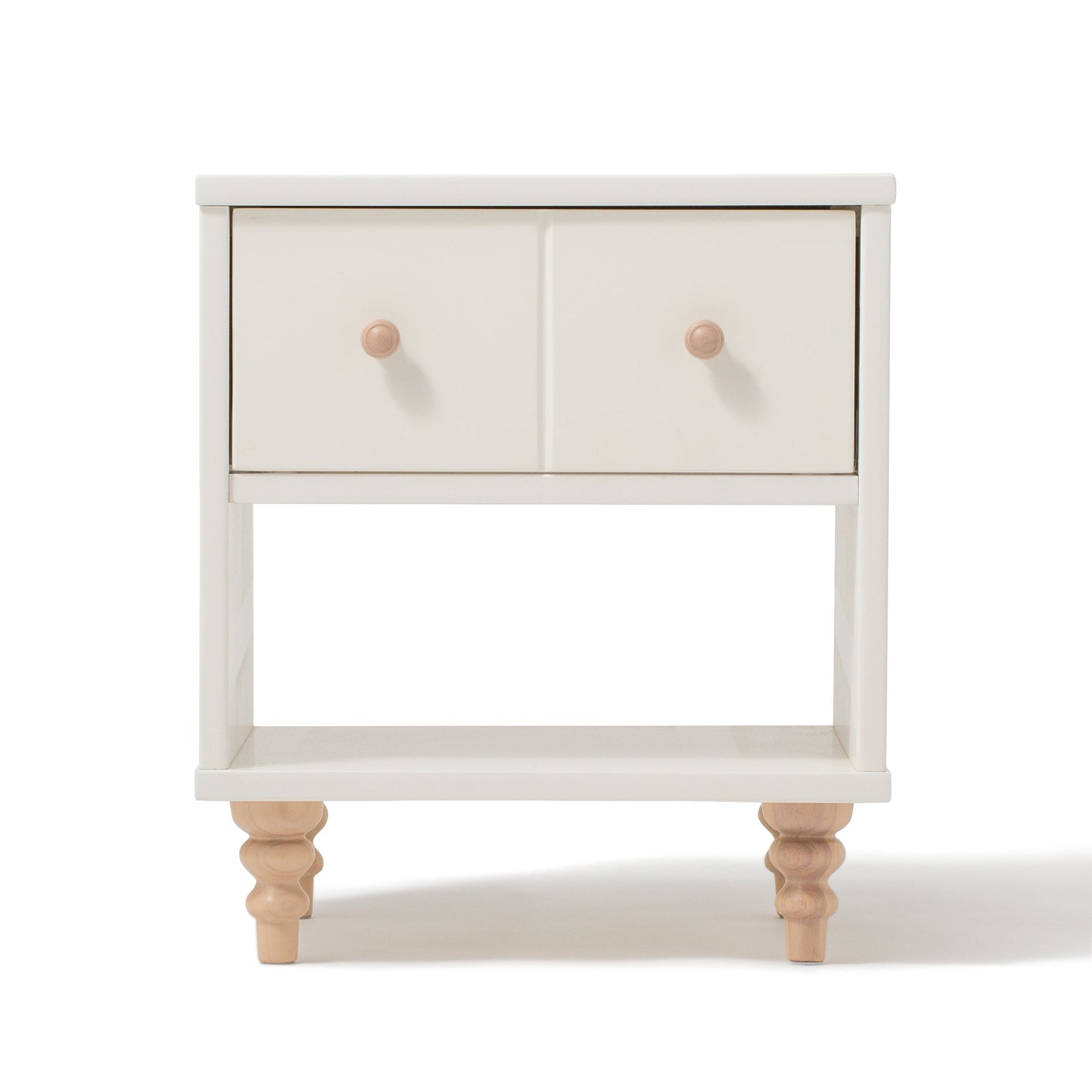 Lana Night Table 2 White X Natural (W417 X H466)