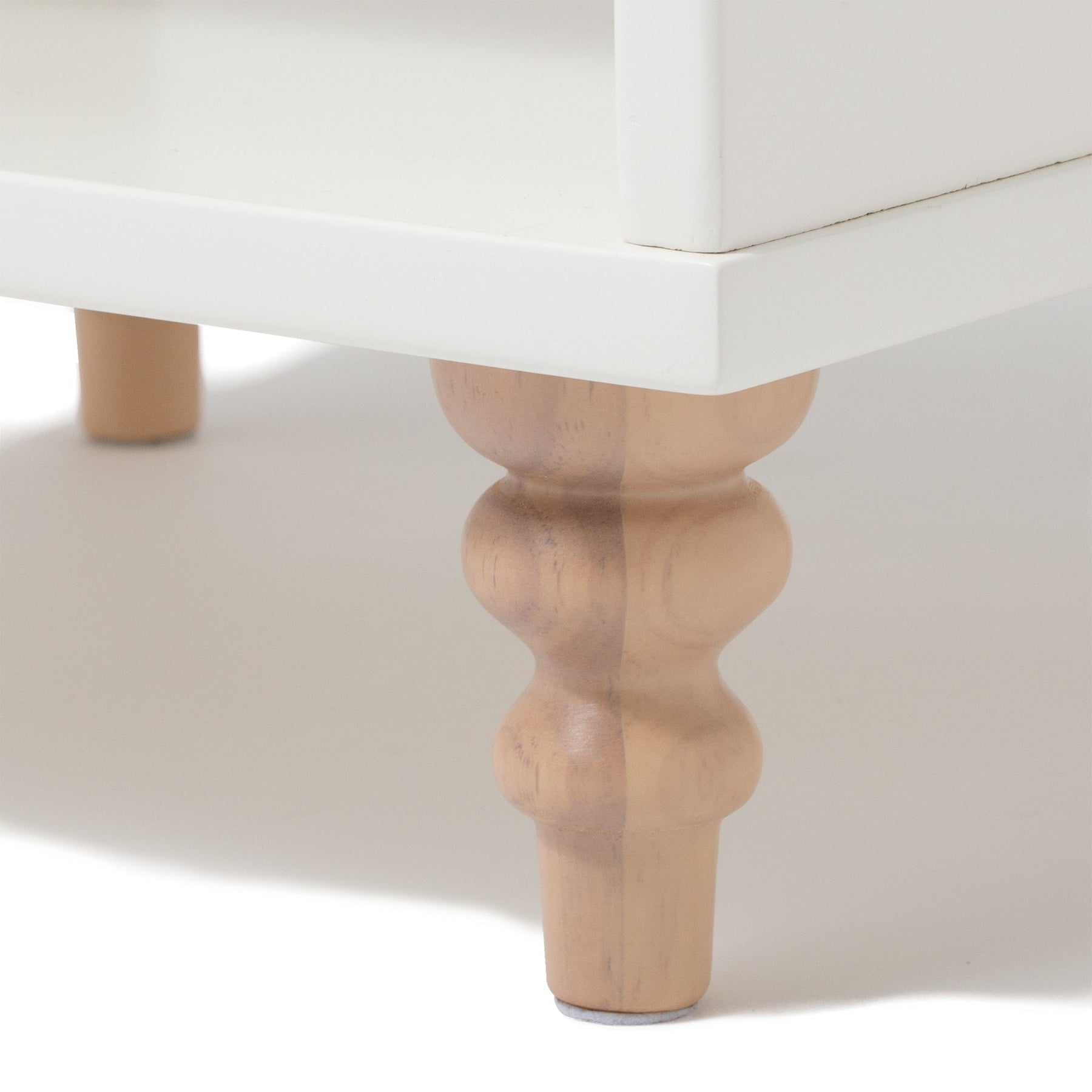 Lana Night Table 2 White X Natural (W417 X H466)